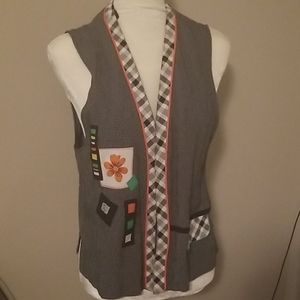 Vintage Deadstock City Girl Sport Small Vest